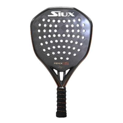 SIUX FENIX PRO V BLACK LEO AUGSBURGUER + PROTECTOR + GRIP