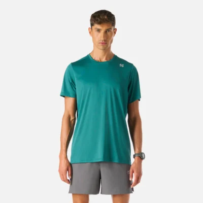 Polera Hombre Tempo Advanced T-Shirt Petroleo Vulcano